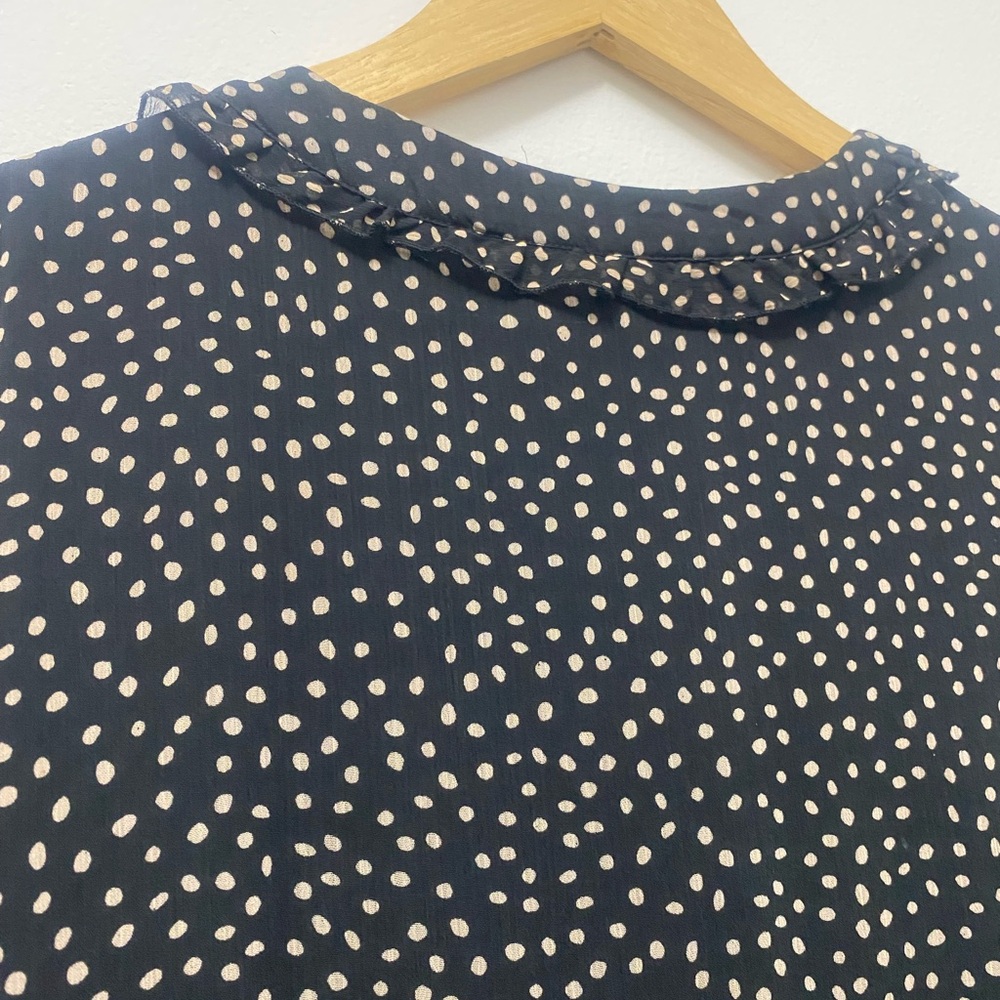 Zara Black Textured subtler dress - Picture 5 of 8